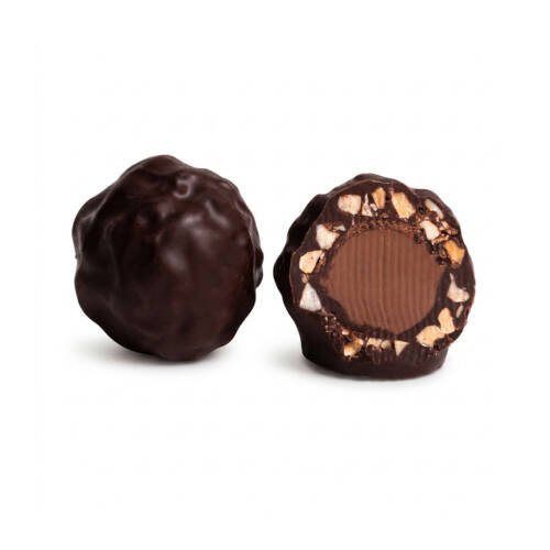 Dark Chocolate with Praline and Hazelnut Pieces
