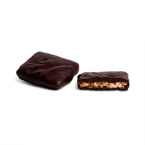 Dark Chocolate with Sesame Croquant